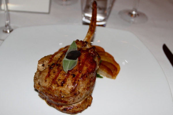 Norwegian Cruise Line's Chef's Table Milk-Fed Veal Chop
