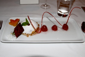 Norwegian Cruise Line's Chef's Table Dome Dessert